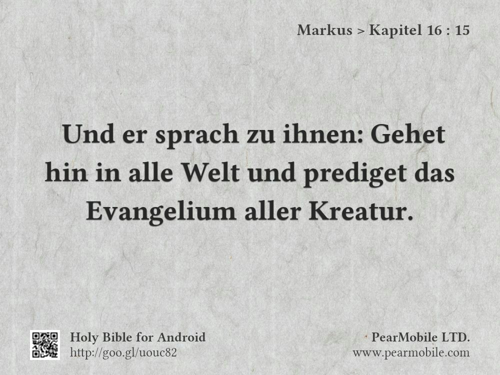 Markus, Kapitel 16:15